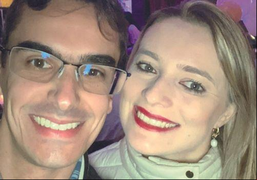 Luiz Gustavo e Olinda Falco foram curtir das belezas de Campos do Jordão&nbsp;