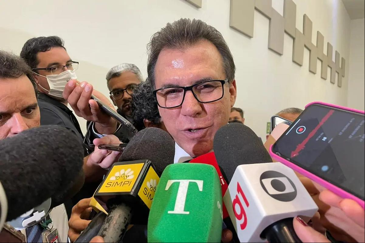 Ministro do Trabalho, Luiz Marinho, em cerimônia de transmissão de cargo nesta terça-feira (3), em Brasília  (Foto/Lucyenne Landim/O Tempo Brasília)