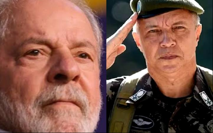 O general Júlio César de Arruda, demitido do cargo de comandante do Exército por Lula neste sábado  (Foto/Reprodução)