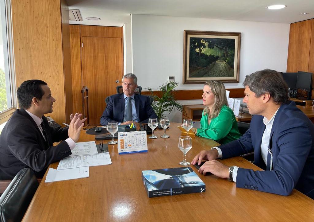 Prefeita esteve na Secretaria de Relações Institucionais reivindicando obras e liberação de recursos  (Foto/Reprodução)