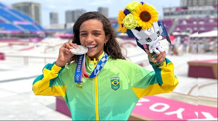 Este é o primeiro título de Rayssa com 15 anos, já que ela fez aniversário no último mês (Foto/Agência Brasil)