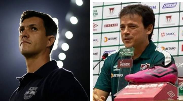 Mauricio Barbieri tem clássico como primeiro grande teste em 'Era 777', enquanto Fernando Diniz busca consolidar reação (Foto/Montagem)