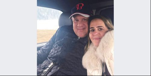 Arthur e Renata Barillari aproveitando dias inesquecíveis na Suíça, para as comemorações do niver dela&nbsp;