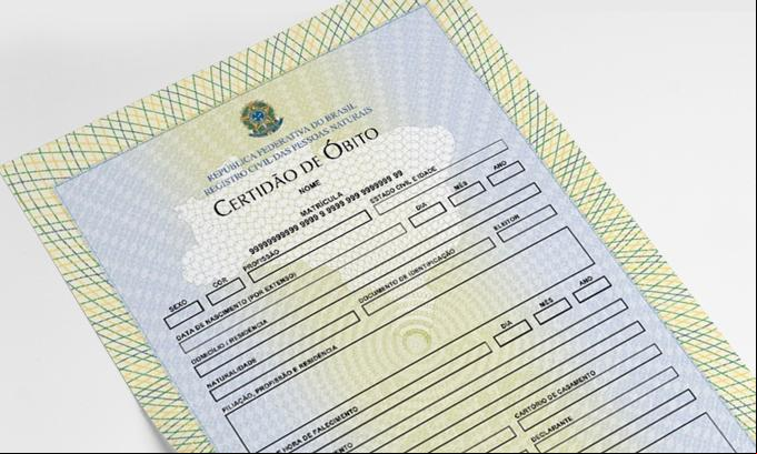 Registro de nascimento e óbito de uma criança que viveu por seis meses em 1982 (Foto/Reprodução)