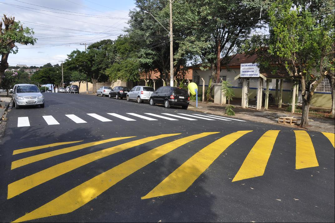 Sinalizações horizontais (Foto/Ilustrativa)