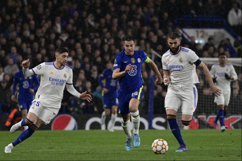 Confronto de Real Madrid e Chelsea (Foto/Reprodução)