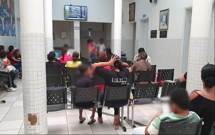 Reportagem do JM voltou ao Hospital da Criança nesta quarta-feira, onde foi informada que cerca de 20 crianças aguardavam atendimento (Foto/JC Duran)