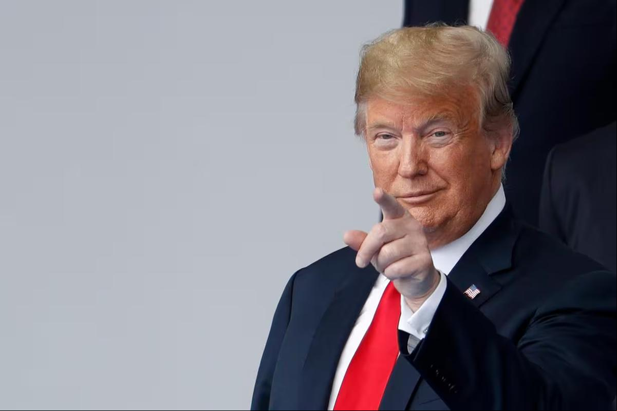 Trump é suspeito de comprar o silêncio de uma atriz pornô com quem supostamente teve um caso (Foto/Geoffroy Van Der Hasselt/AFP)