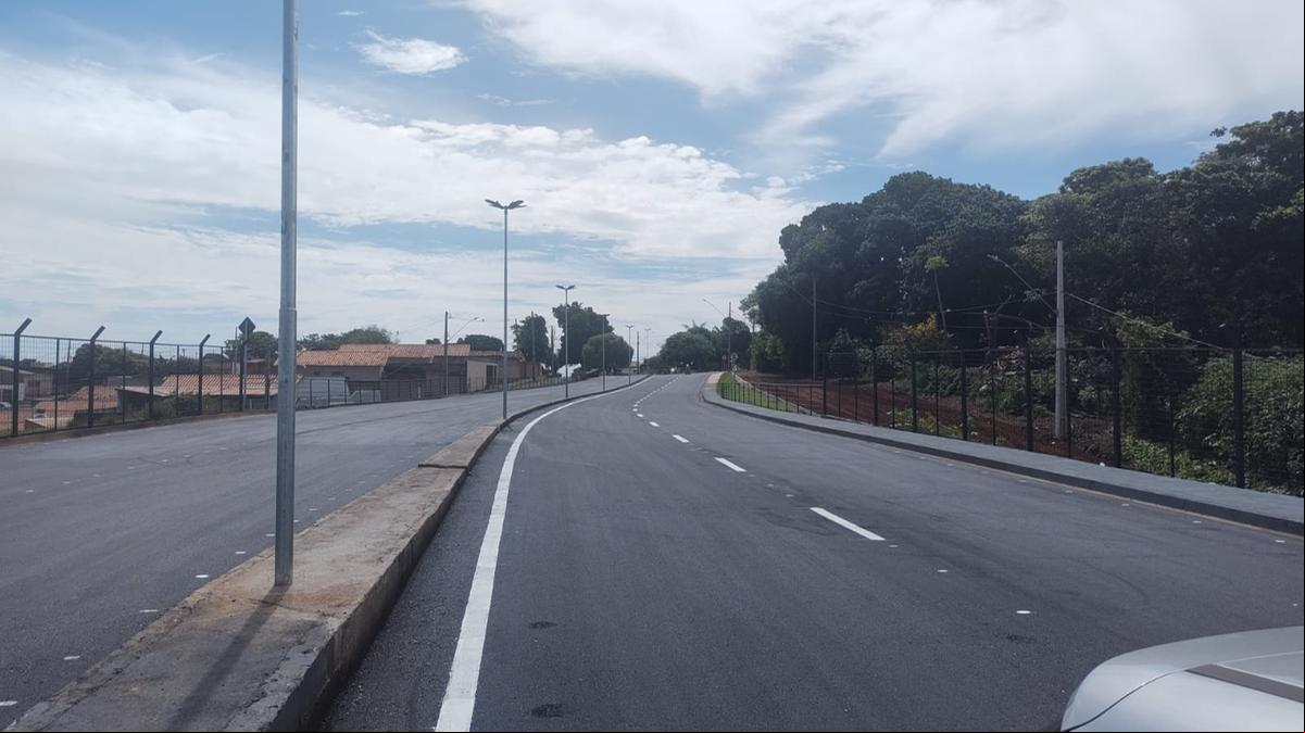 Em obra desde 2019, o viaduto demandou um aporte de R$4.214.089,14 (Foto/Prefeitura de Uberaba)
