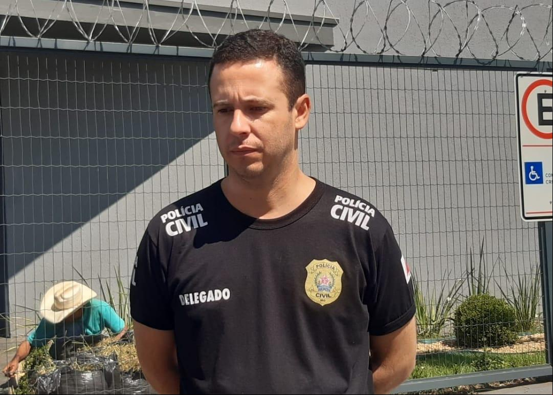 Delegado Tiago Cruz fecha inquéritos na semana que vem (Foto/Jairo Chagas)