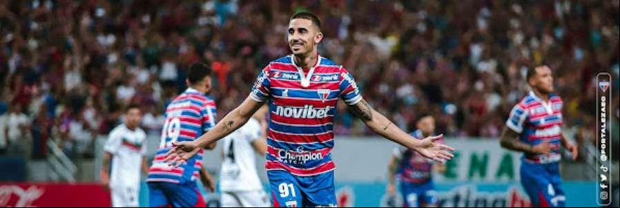 Thiago Galhardo fez um dos gols do Fortaleza (Foto/Mateus Latif – FEC)