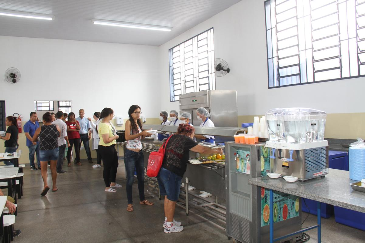 O Restaurante Popular está em operação desde o ano ado somente para o almoço e tratativas estão sendo feitas para viabilizar a oferta do jantar (Foto/Jairo Chagas)