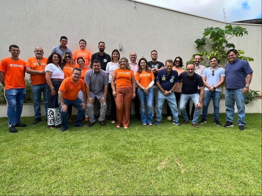 Novo, PL e Republicanos de mãos dadas em Uberaba. (Foto/Divulgação)