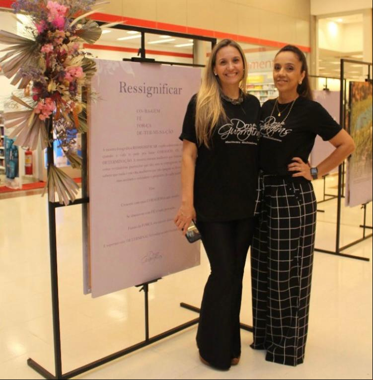 Ana Paula e Viviane explicam que a entrega do prato será no dia 30, no Salão da Igreja Nossa Senhora de Fátima (Foto/Divulgação)