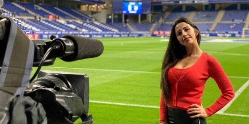A jornalista espanhola María Moran foi chamada de prostituta pela torcida do Real Madrid (Foto/Agência Futebol Interior)