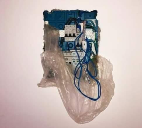 Jovem é preso furtando fiação em condomínio de apartamentos em que trabalhava e disse que era para “fazer um dinheiro” (Foto/Divulgação)