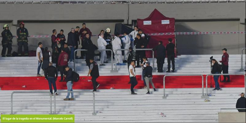 Recentemente o Estádio Monumental de Ñunes ou por reformas e se tornou a maior arena da América do Sul para 83 mil torcedores (Foto/Jornal Olé/Marcelo Carolli)
