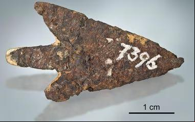 Análise com diferentes métodos combinados encontrou isótopos que são produzidos apenas no espaço. O objeto, datado em 3 mil anos, havia sido encontrado no Lago Biel, na Suíça. (Foto/Thomas Schuepbach)