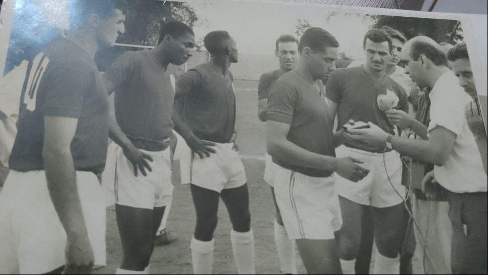 Profissionais do USC dando aquele apoio ao Valtinho (Foto/Arquivo Pessoal)