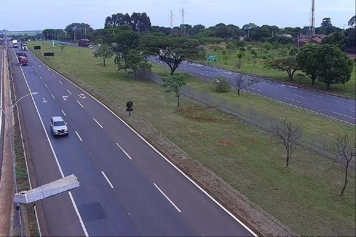 Trecho da BR-365 em Uberlândia, no Triângulo Mineiro (Foto/Ecovias do Cerrado/Reprodução)