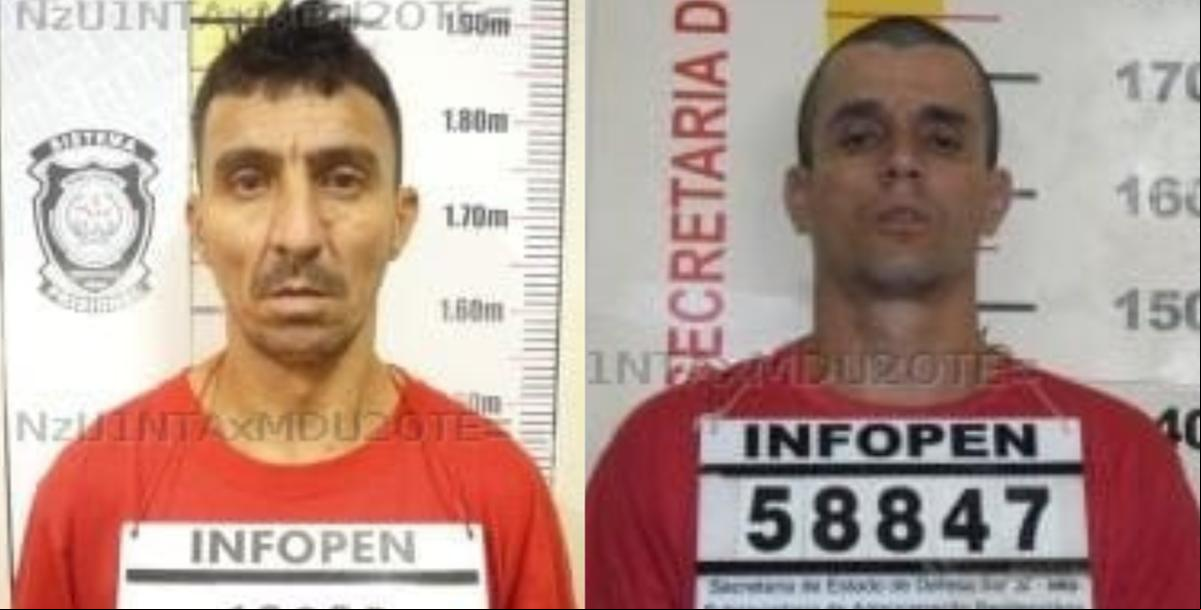 Alexandre Gustavo Bernardes foi capturado na avenida Capitão Teófilo Lamounier e Alison Cezar Bueno segue foragido (Foto/Divulgação/Sejusp)