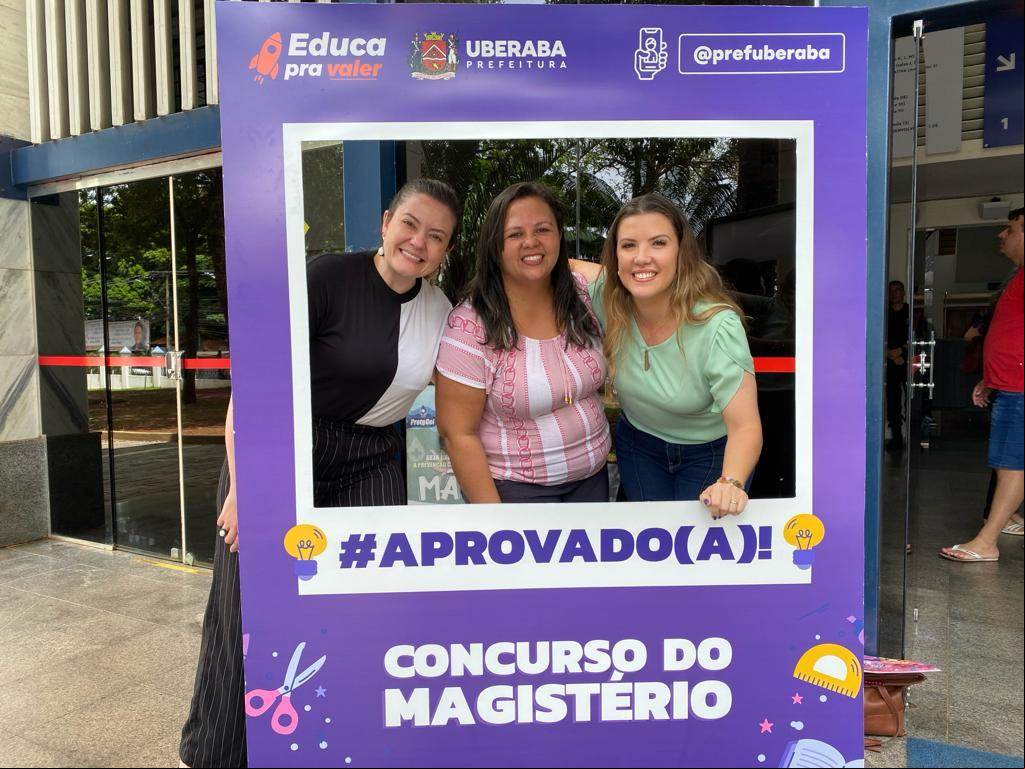 Com a convocação dos aprovados, nos primeiros dias a prefeita Elisa recepcionou os candidatos e até foi fotografada em  preparado exclusivamente para a ocasião (Foto/ Divulgação)