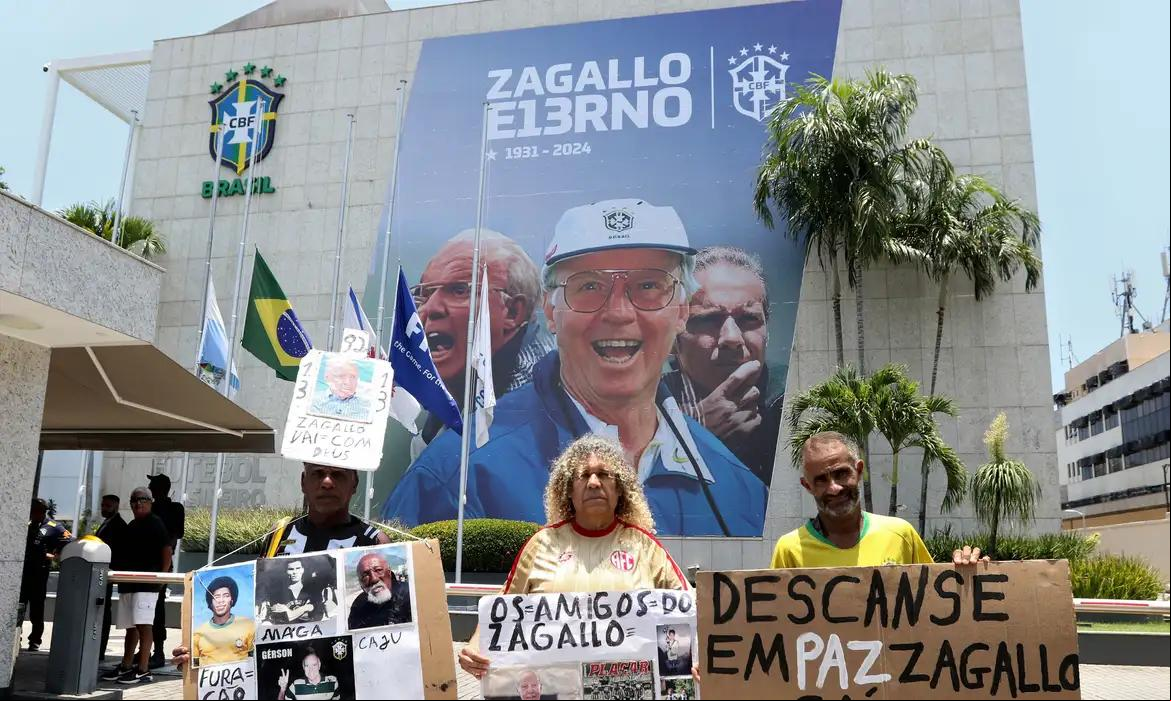 Tributo a Zagallo (Foto/Tânia Rêgo/Agência Brasil)