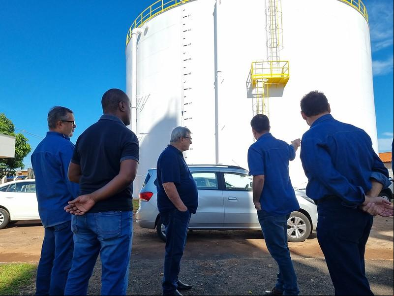 Com a inauguração, o CR-11 ará a ter quatro reservatórios, sendo dois apoiados e dois elevados (Foto/Divulgação)