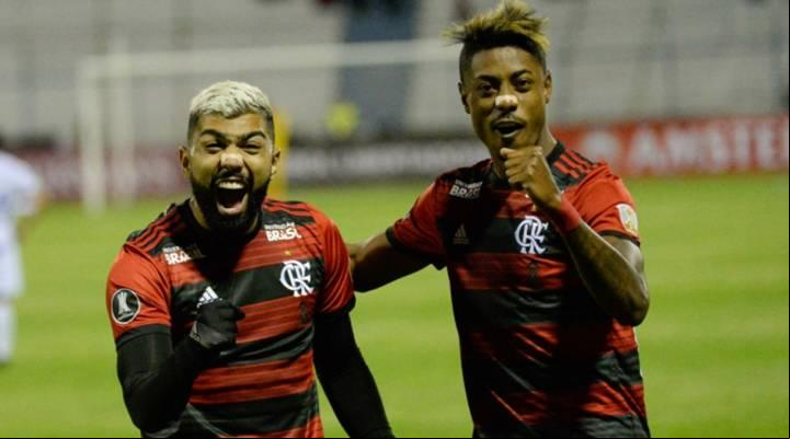 Gabigol e Bruno Henrique podem ser titulares do Flamengo hoje diante do Sampaio Corrêa-RJ (Foto/Arquivo)