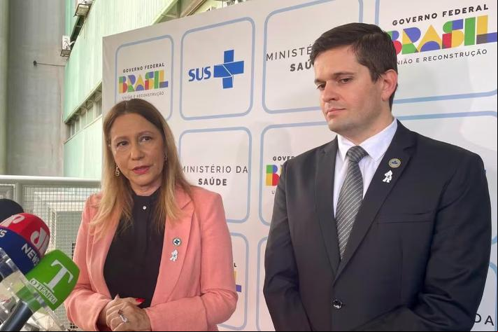 Ethel Maciel e Eder Gatti são responsáveis pelas áreas de Vigilância e Saúde e de Imunizações, respectivamente, do Ministério da Saúde (Foto/Lucyenne Landim/O Tempo Brasília)
