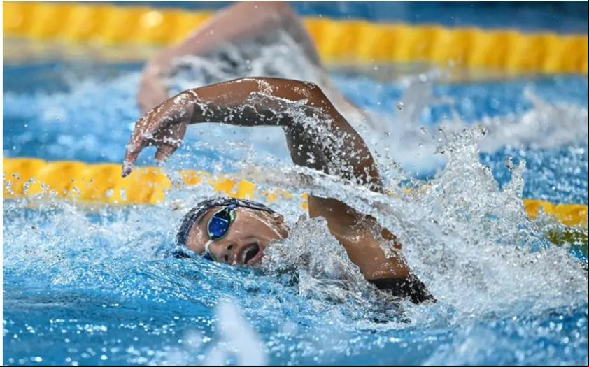 Mafê quebra novo recorde sul-americano (Foto/Sebastien Bozon/AFP)