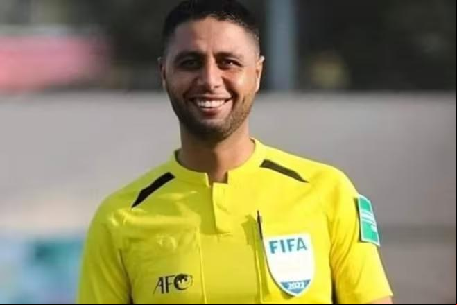 Árbitro Mohamed Khattab (Foto/AFC/Divulgação)