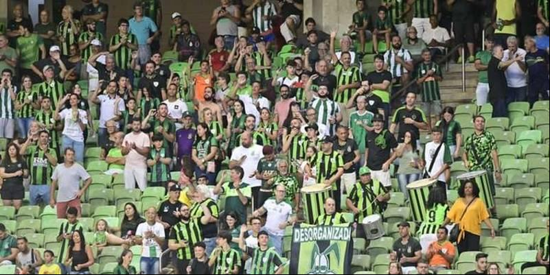 O América chega para o confronto com o status do único invicto na competição ((Foto/Mourão Panda–América))