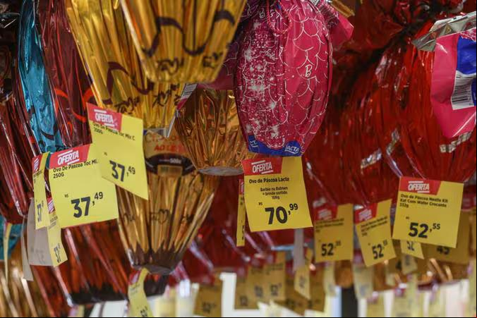 Ovos de páscoa (Foto/Flávio Tavares/O Tempo)