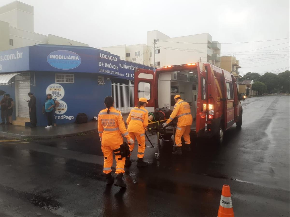 Segundo relatos de testemunhas, o veículo modelo Creta não teria respeitado o sinal de "pare", vindo a colidir com a motocicleta (Foto/Divulgação)