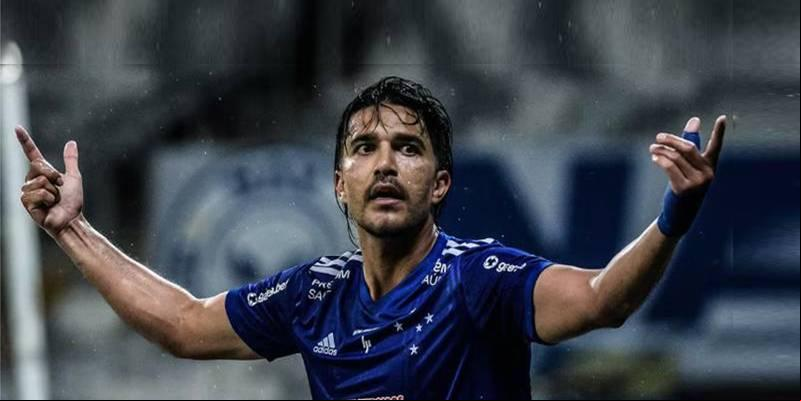 “A minha vontade foi vir para cá para me despedir do Cruzeiro. Tomara que seja uma festa linda”, disse Marcelo Moreno (Foto/Gustavo Aleixo/Cruzeiro)