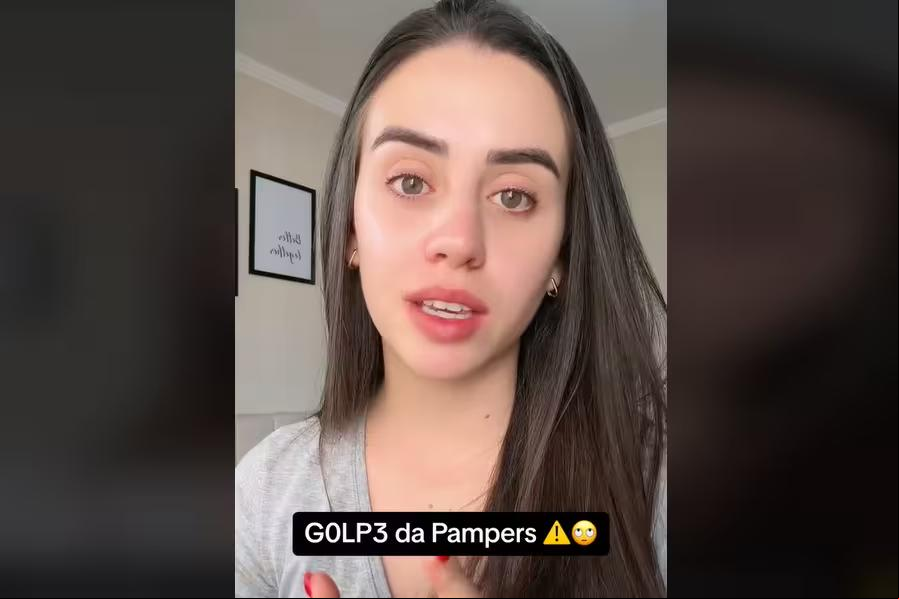 No TikTok, a @ammmandaoliveira conta que caiu no golpe e alerta seguidores (Foto/Reprodução/TikTok)