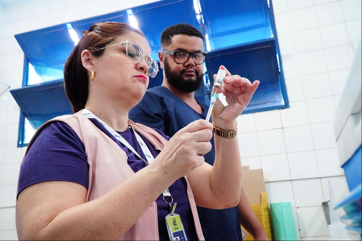 Para aumentar a cobertura vacinal, várias ações estão sendo realizadas, como o Dia D, ocorrido no último sábado (Foto/Divulgação)
