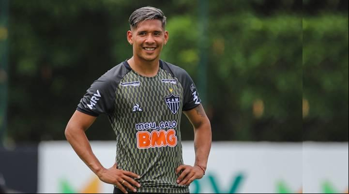 Zaracho fez um golaço ontem contra o Cruzeiro (Foto/Pedro Souza –Atlético)