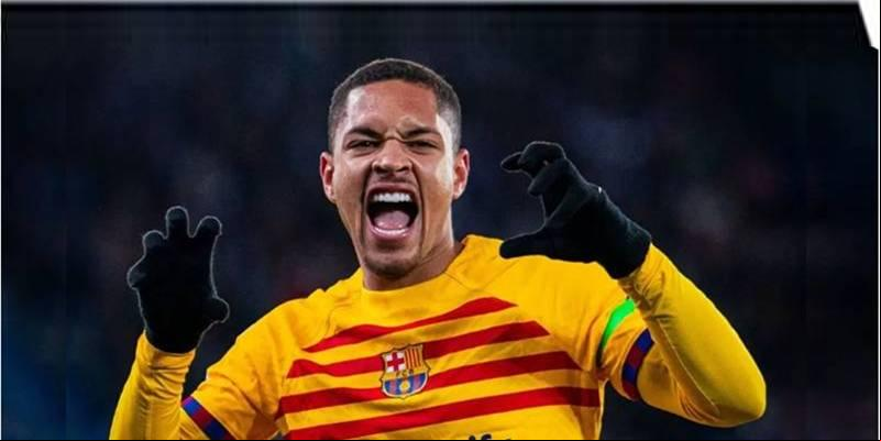 Vitor Roque, do Barcelona, é o brasileiro mais bem ranqueado ocupando o 13º lugar (Foto/Divulgação Barcelona)
