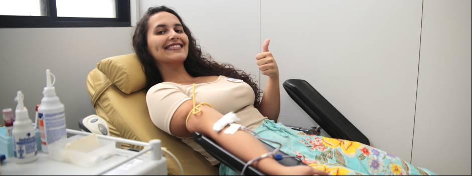 Doadora Bricia Marques (Foto/Adair Gomez/Divulgação)