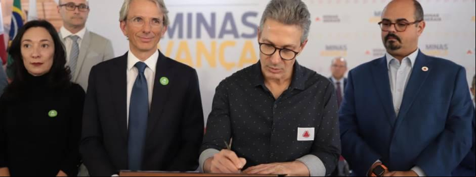 A nova parceria será formalizada sem transferência de recursos financeiros, com o objetivo de promover o desenvolvimento econômico sustentável do estado, alinhado ao compromisso assumido na campanha Race to Zero, rumo à neutralidade de emissões líquidas de gases de efeito estufa (Foto/Dirceu Aurélio/Imprensa MG)