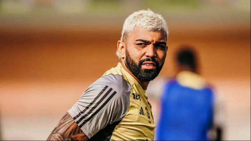 O Palmeiras só aguarda uma decisão do estafe de Gabigol para contar com o atleta a partir de janeiro de 2025 (Foto/Reprodução/Flamengo/Coluna do Fla)