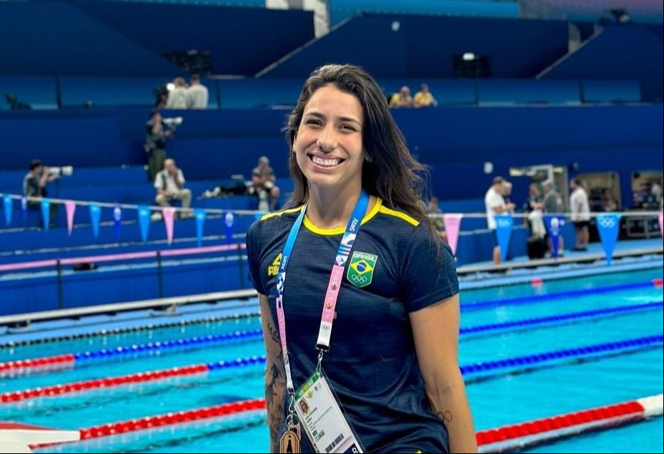 Nadadora Ana Carolina Vieira (Foto/Reprodução)