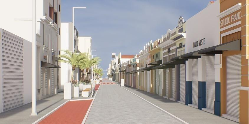 Projeto de revitalização do centro (Foto/Divulgação)