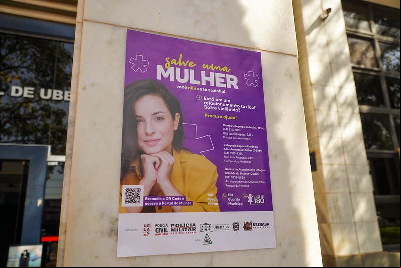 Agosto Lilás é a campanha contra violência doméstica (Foto/Reprodução)