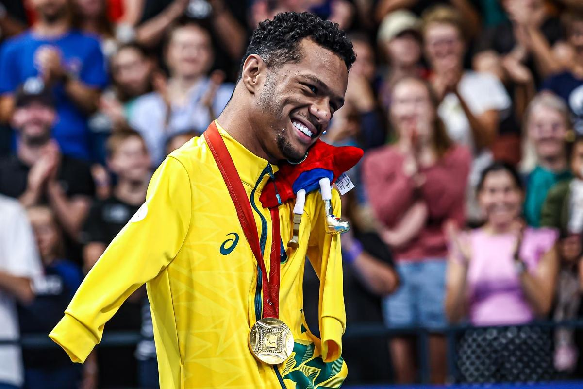 Mineiro Gabriel Araújo, o Gabrielzinho, é destaque do Brasil na Paralimpíada de Paris 2024 (Foto/Wander Roberto/B)