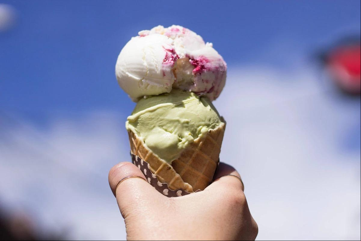 Dia do Sorvete é celebrado nesta segunda-feira (23), um dia após o início da primavera (Foto/Pexels)