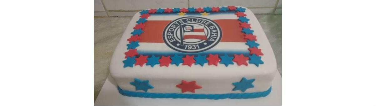 Confeiteiras que fazem bolos com escudos de clubes podem ser multadas (Foto/Reprodução/Redes sociais)