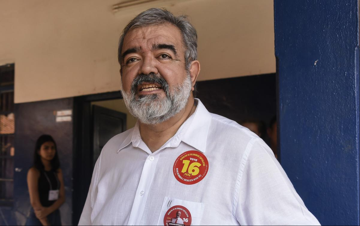 Candidato do PSTU a prefeito, com 576 votos, diz que os dois candidatos que disputam o 2º turno não representam a classe trabalhadora (Foto/Francis Prado)